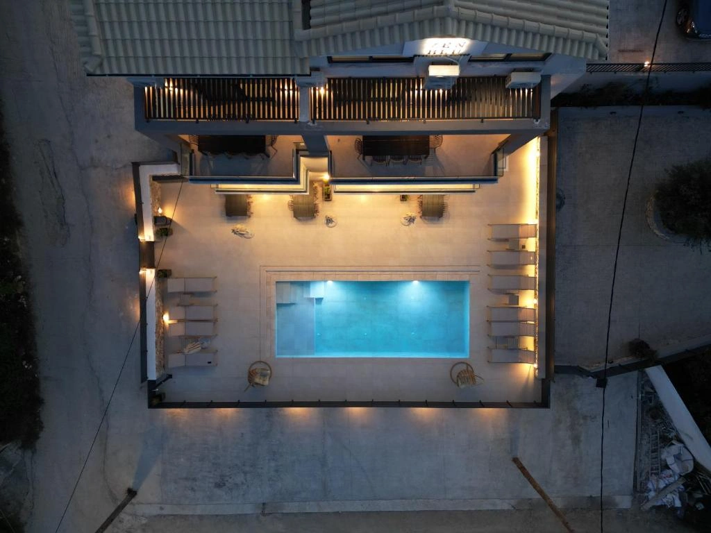 Zen Blu signage and entrance area